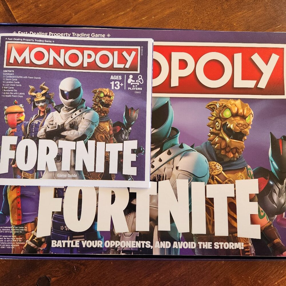 Monopoly: Fortnite Edition Board Game